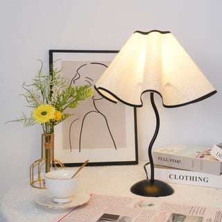 Luminova Lampe de Table en Tissu Artistique