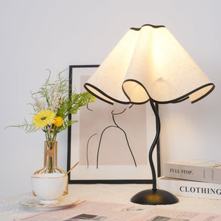 Luminova Lampe de Table en Tissu Artistique