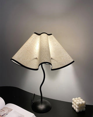 Luminova Lampe de Table en Tissu Artistique