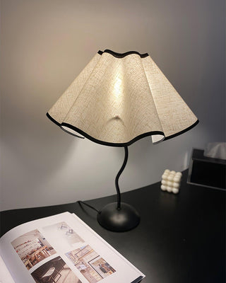 Luminova Lampe de Table en Tissu Artistique