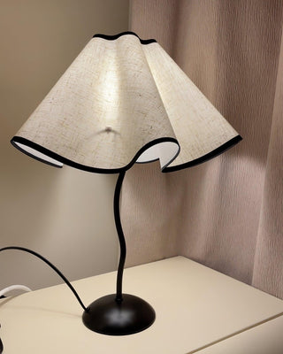 Luminova Lampe de Table en Tissu Artistique