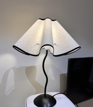 Luminova Lampe de Table en Tissu Artistique