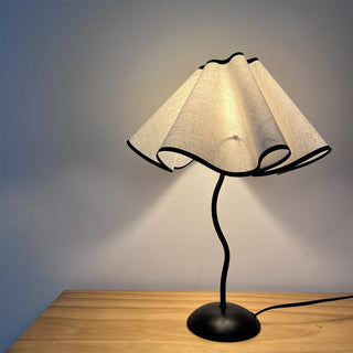 Luminova Lampe de Table en Tissu Artistique