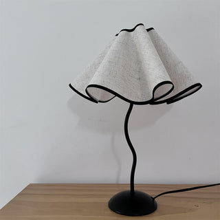 Luminova Lampe de Table en Tissu Artistique