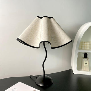 Luminova Lampe de Table en Tissu Artistique