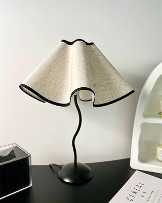 Luminova Lampe de Table en Tissu Artistique
