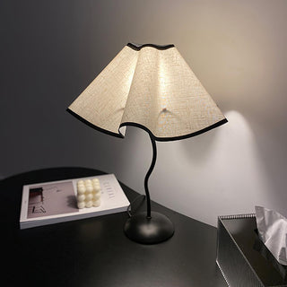 Luminova Lampe de Table en Tissu Artistique