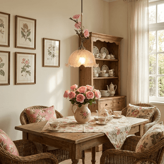 Coralise Rose Pendant Lamp-Neutral Decor