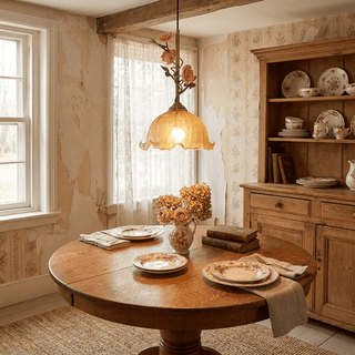 Coralise Rose Pendant Lamp-Neutral Decor