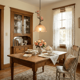 Coralise Rose Pendant Lamp-Neutral Decor