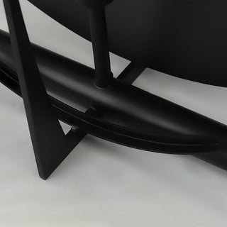 Astix Lampe de Table en Albâtre Demi-Lune