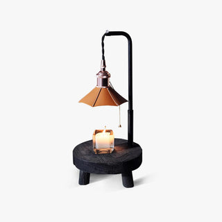 Christian Lampe de Table en Bois Moderne