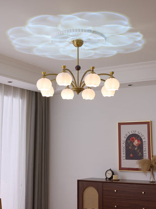 Alshaarae Lustre Bois Verre Arc Premium Traditionnel