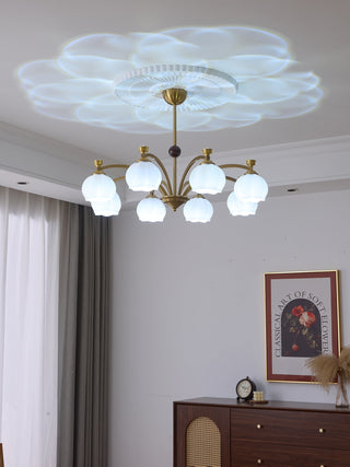 Alshaarae Lustre Bois Verre Arc Premium Traditionnel