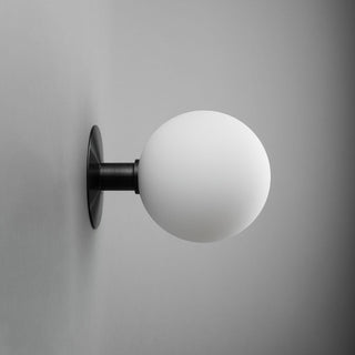 Haze Lampe Murale Ronde En Métal Et Verre Minimaliste Moderne-Luire