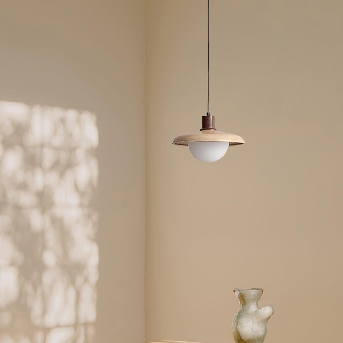 Norrin Dome Pendant Light-Neutral Decor