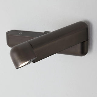Lustra Applique Murale Noire LED Réglable USB