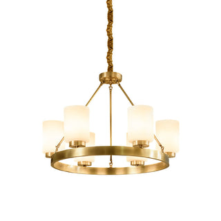 Illume Lustre Métal Laiton Verre Luxe Postmoderne