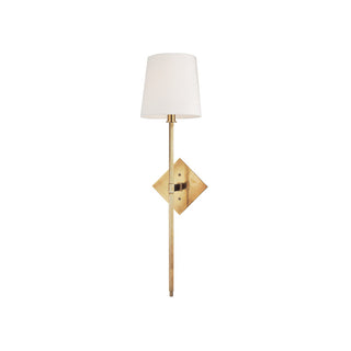 Kismet Lampe Murale En Métal Laiton Et Tissu Minimaliste Moderne