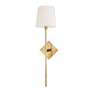 Kismet Lampe Murale En Métal Laiton Et Tissu Minimaliste Moderne