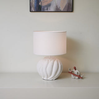 Addison Moderne Lampe de Table en Céramique
