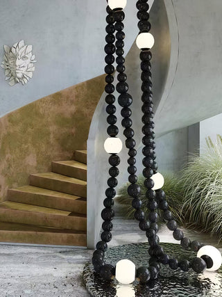 Nysolisra Lustre Moderne en Verre