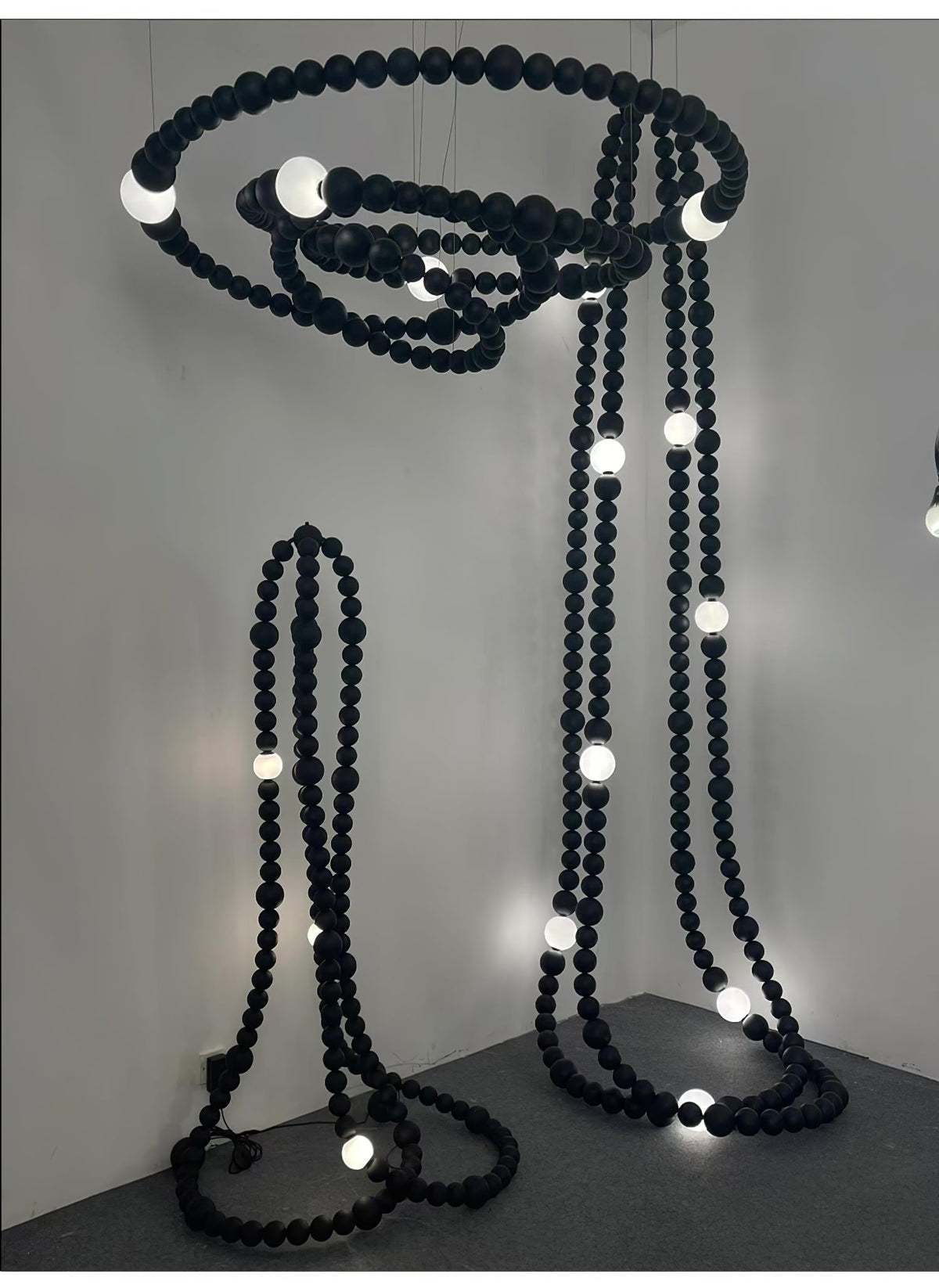 Nysolisra Lustre Moderne en Verre