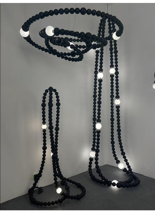 Nysolisra Lustre Moderne en Verre