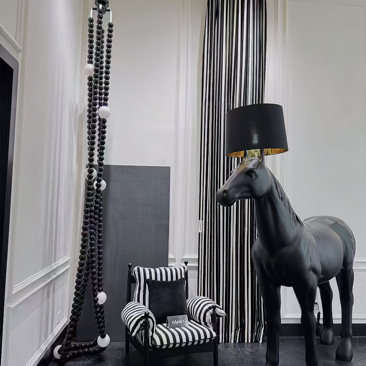 Nysolisra Lustre Moderne en Verre