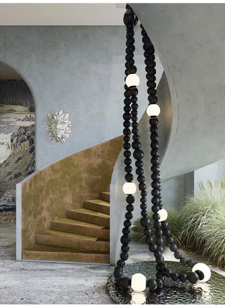 Nysolisra Lustre Moderne en Verre