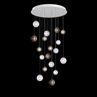 Cosmic Sphere Cascade Chandelier-Neutral Decor
