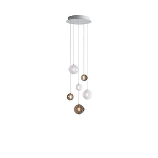 Cosmic Sphere Cascade Chandelier-Neutral Decor