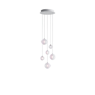 Cosmic Sphere Cascade Chandelier-Neutral Decor