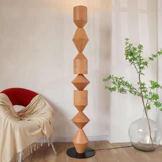 Drisen Lampadaire Minimaliste Bois