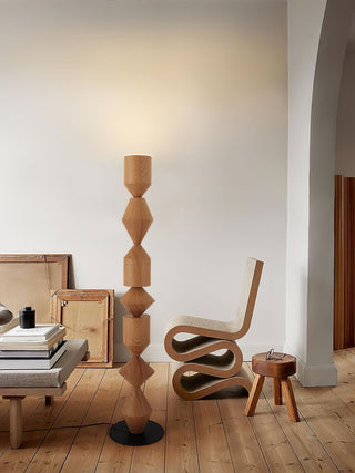 Drisen Lampadaire Minimaliste Bois