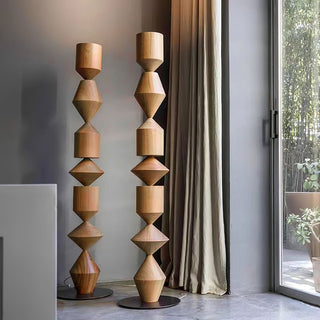Drisen Lampadaire Minimaliste Bois