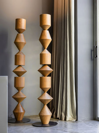 Drisen Lampadaire Minimaliste Bois