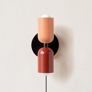 Lustra Wall Lamp Green Black Minimalist Plug-In-Luire