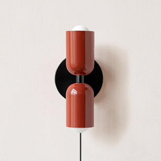Lustra Wall Lamp Green Black Minimalist Plug-In-Luire