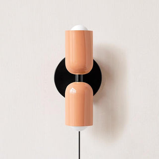 Lustra Wall Lamp Green Black Minimalist Plug-In-Luire