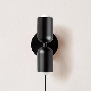 Lustra Wall Lamp Green Black Minimalist Plug-In-Luire