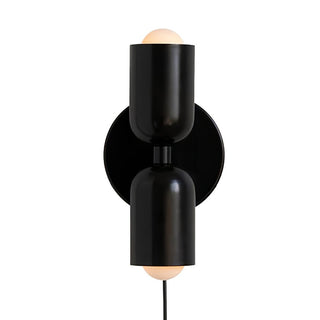 Lustra Wall Lamp Green Black Minimalist Plug-In-Luire