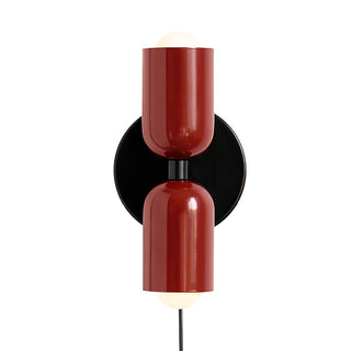 Lustra Wall Lamp Green Black Minimalist Plug-In-Luire