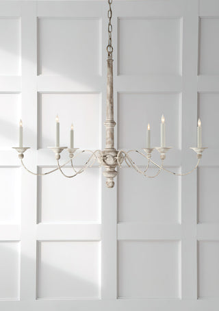 Zoliria Lustre Métal Blanc Ancien Luxe Postmoderne