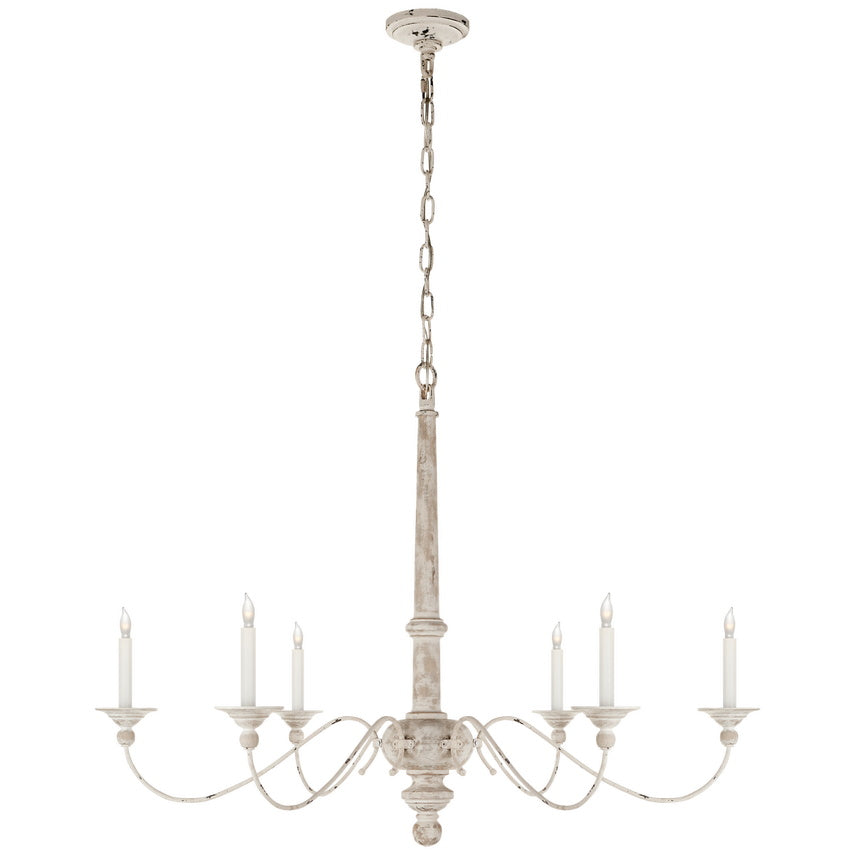 Zoliria Lustre Métal Blanc Ancien Luxe Postmoderne