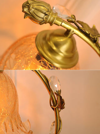 Flarce Lampe de Table en Laiton Et Bois