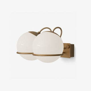 Cradled Globe Wall Sconce-Neutral Decor