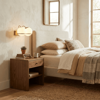 Cradled Globe Wall Sconce-Neutral Decor