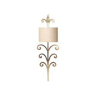 Pulse Lampe Murale En Métal Laiton Tissu Premium Unique
