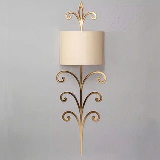 Pulse Lampe Murale En Métal Laiton Tissu Premium Unique